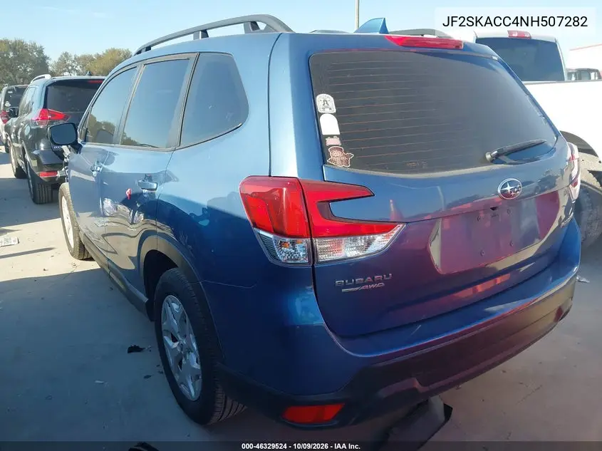 2022 SUBARU FORESTER VIN JF2SKACC4NH507282 — фото 3