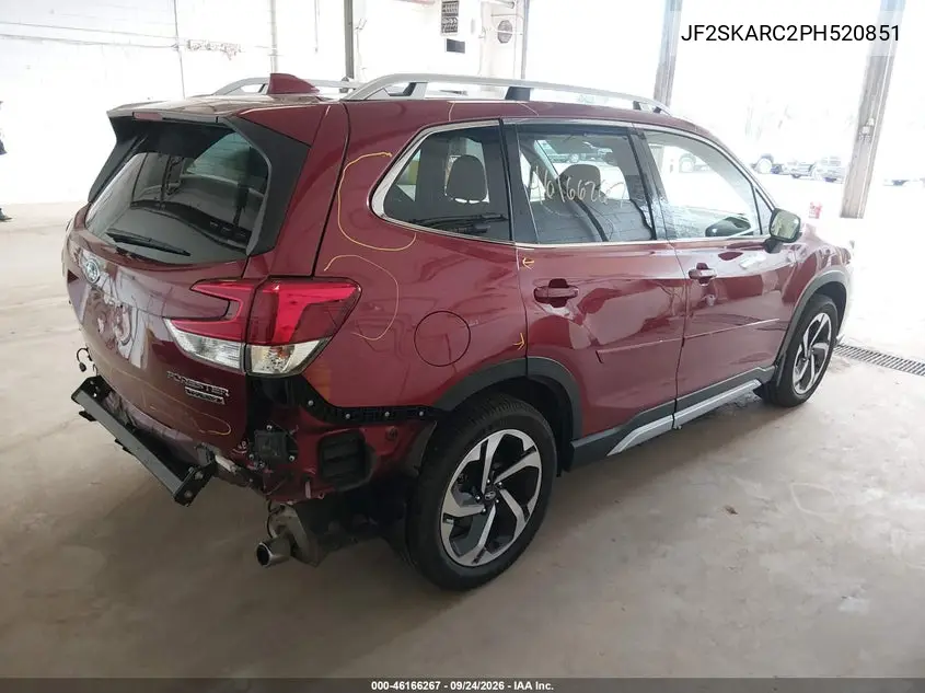 2023 SUBARU FORESTER VIN JF2SKARC2PH520851 — фото 4