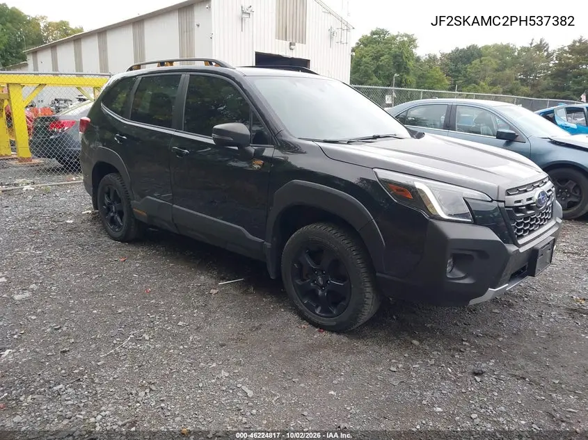 SUBARU FORESTER 2023, VIN JF2SKAMC2PH537382