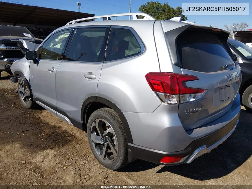 2023 SUBARU FORESTER VIN JF2SKARC5PH505017 — фото 3