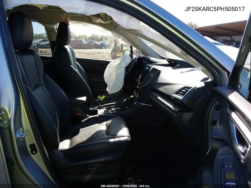 2023 SUBARU FORESTER VIN JF2SKARC5PH505017 — фото 5