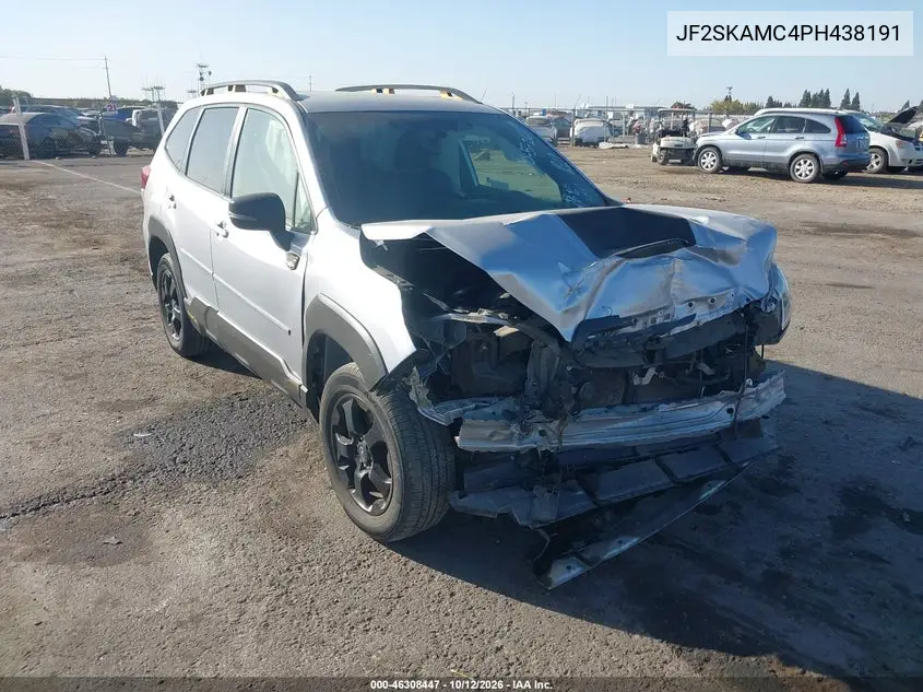 SUBARU FORESTER 2023, VIN JF2SKAMC4PH438191