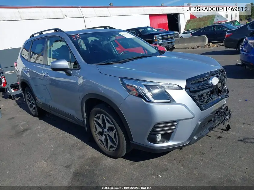 SUBARU FORESTER 2023, VIN JF2SKADC0PH469812