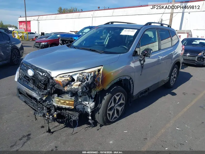 2023 SUBARU FORESTER VIN JF2SKADC0PH469812 — фото 2