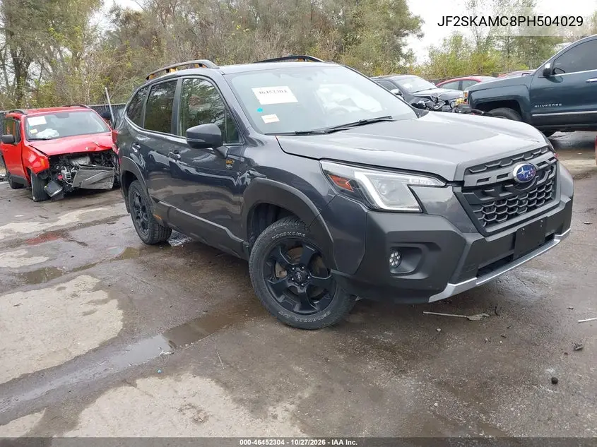 SUBARU FORESTER 2023, VIN JF2SKAMC8PH504029