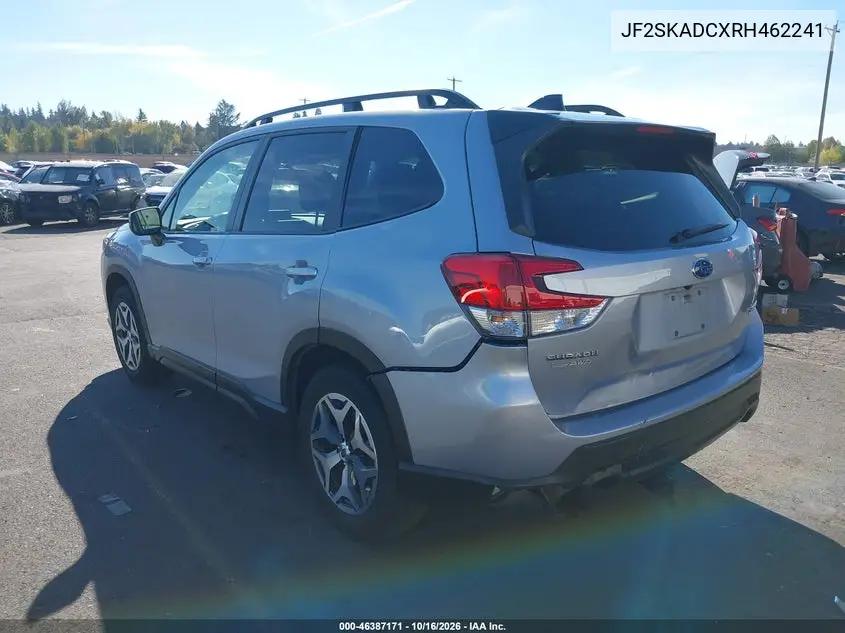 2024 SUBARU FORESTER VIN JF2SKADCXRH462241 — фото 3