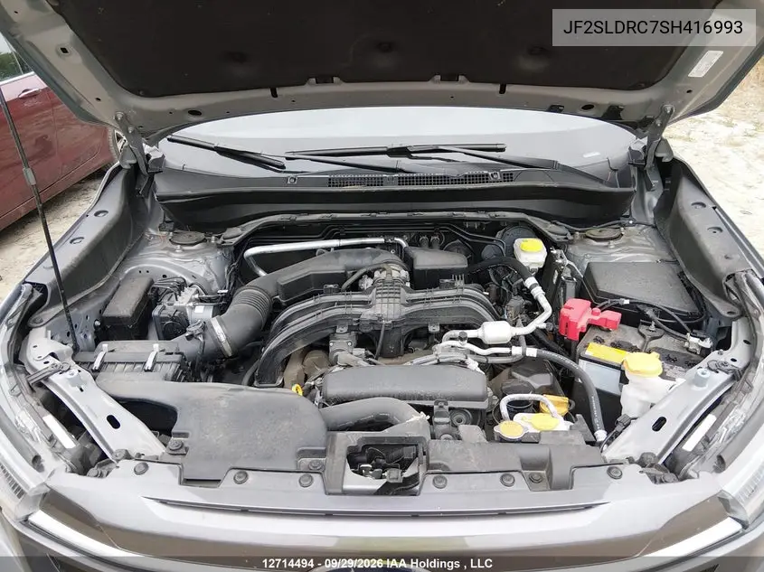 2025 SUBARU FORESTER VIN JF2SLDRC7SH416993 — фото 10