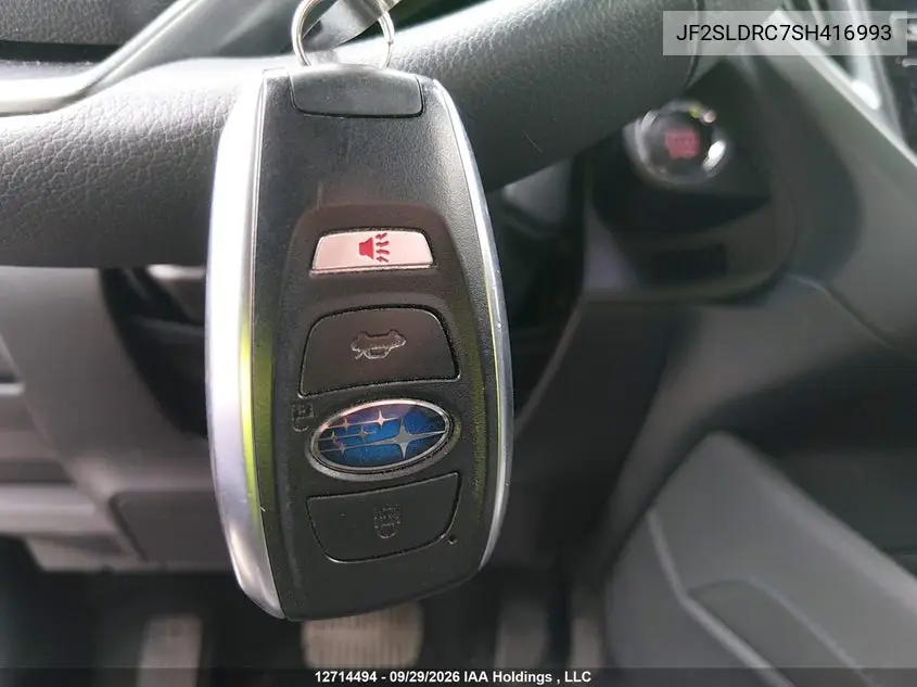 2025 SUBARU FORESTER VIN JF2SLDRC7SH416993 — фото 11