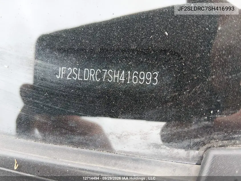 2025 SUBARU FORESTER VIN JF2SLDRC7SH416993 — фото 19