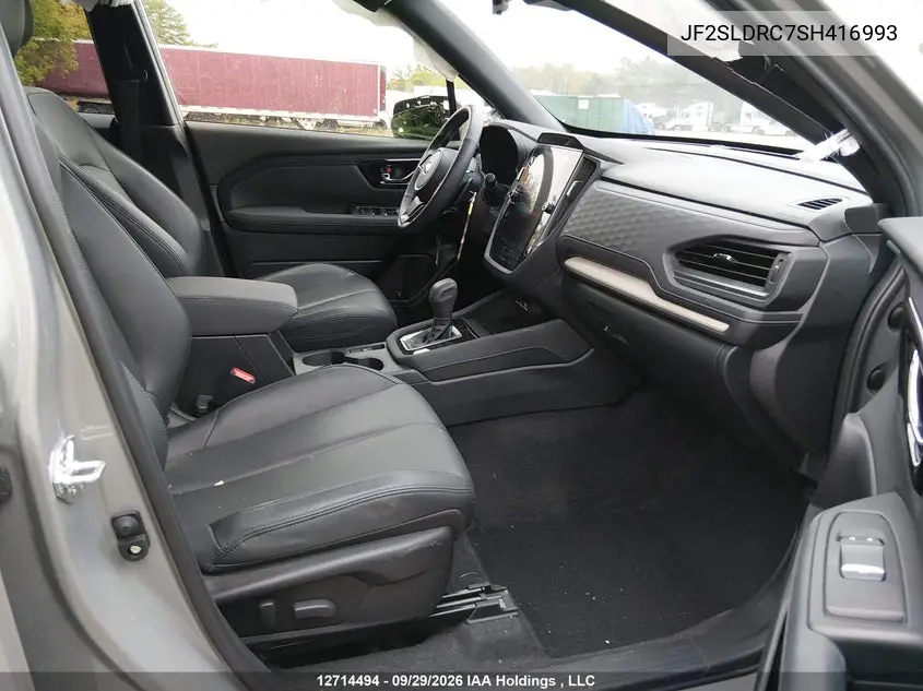 2025 SUBARU FORESTER VIN JF2SLDRC7SH416993 — фото 5