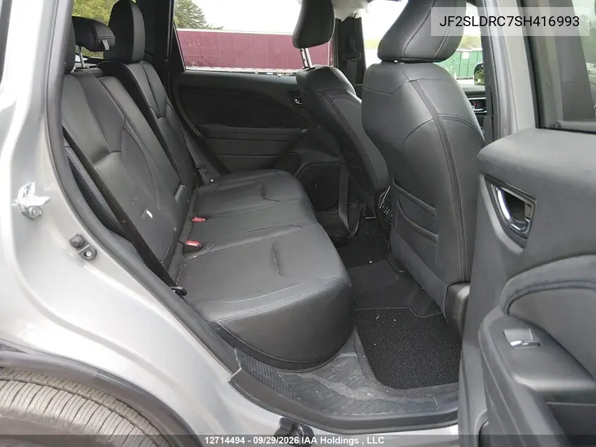 2025 SUBARU FORESTER VIN JF2SLDRC7SH416993 — фото 8