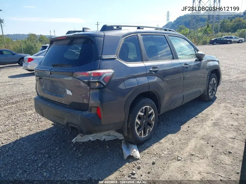 2025 SUBARU FORESTER VIN JF2SLDBC0SH612199 — фото 4