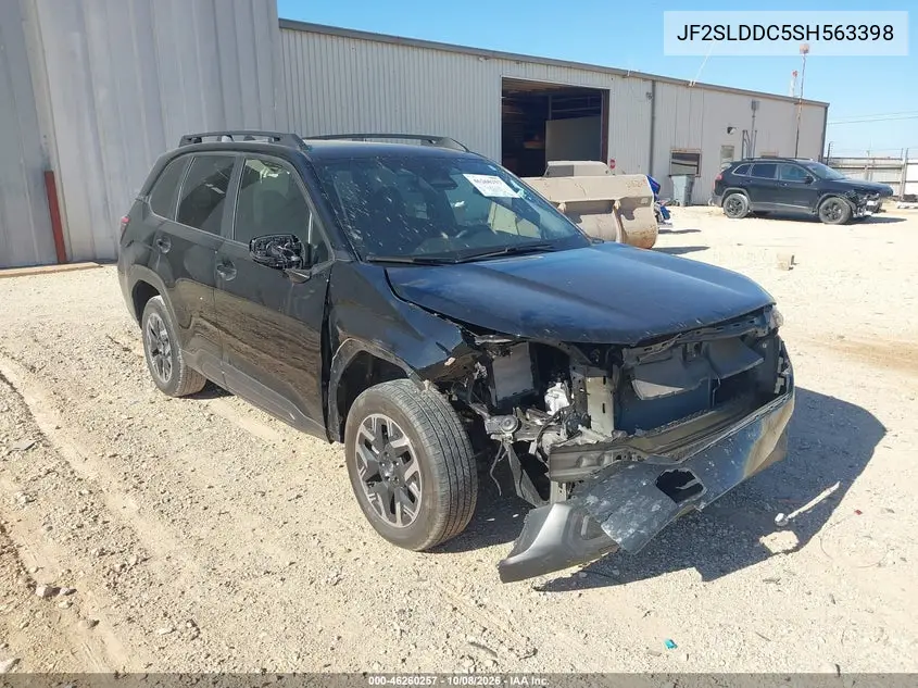 SUBARU FORESTER 2025, VIN JF2SLDDC5SH563398