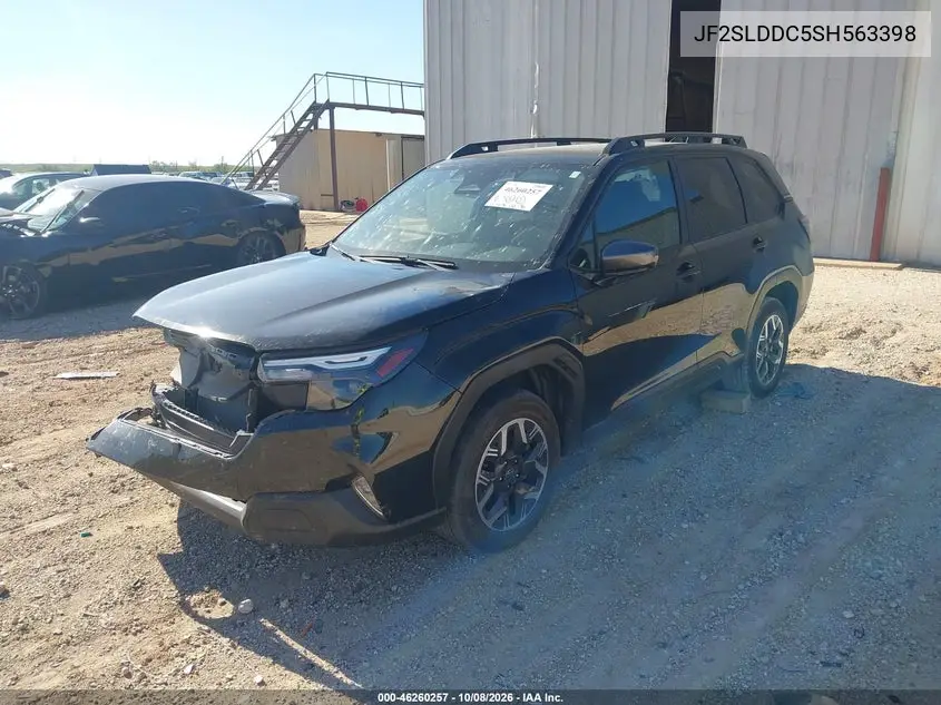 2025 SUBARU FORESTER VIN JF2SLDDC5SH563398 — фото 2