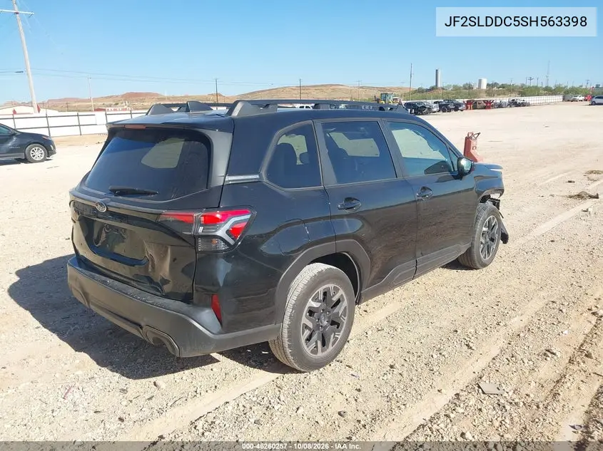 2025 SUBARU FORESTER VIN JF2SLDDC5SH563398 — фото 4