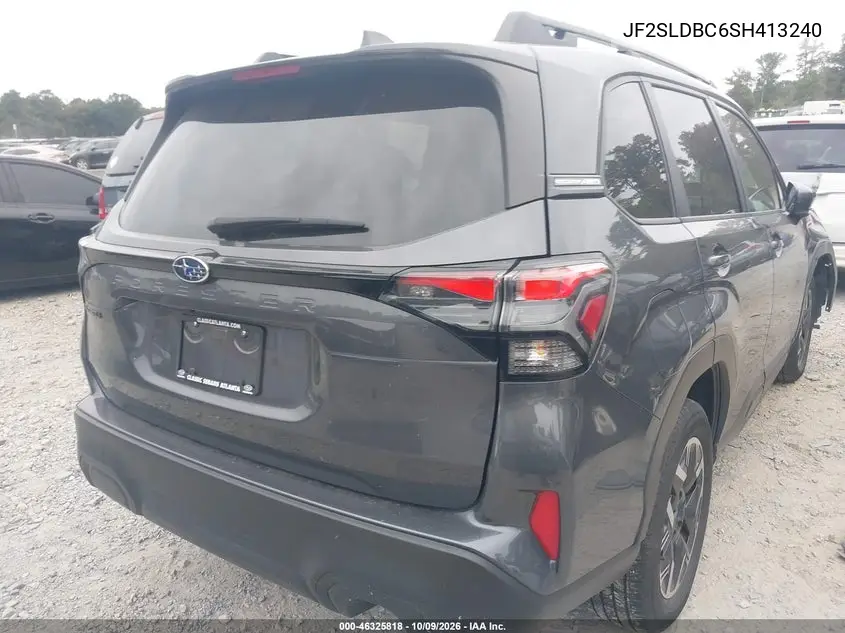 2025 SUBARU FORESTER VIN JF2SLDBC6SH413240 — фото 4