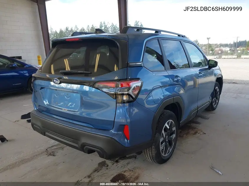 2025 SUBARU FORESTER VIN JF2SLDBC6SH609999 — фото 4