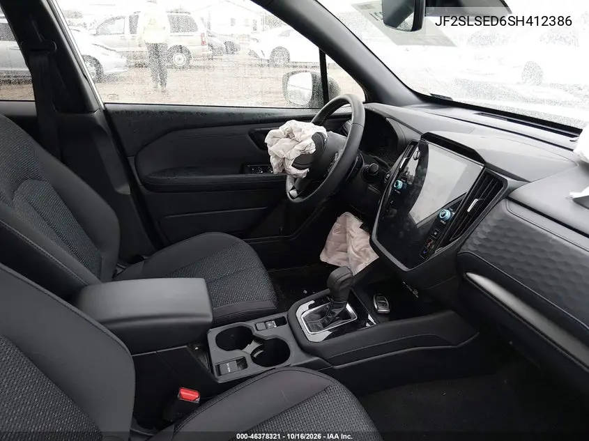 2025 SUBARU FORESTER VIN JF2SLSED6SH412386 — фото 5