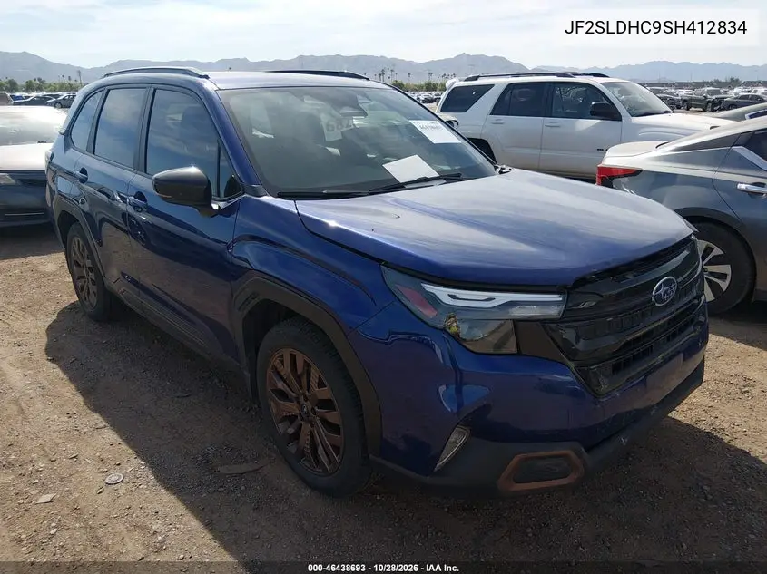 SUBARU FORESTER 2025, VIN JF2SLDHC9SH412834