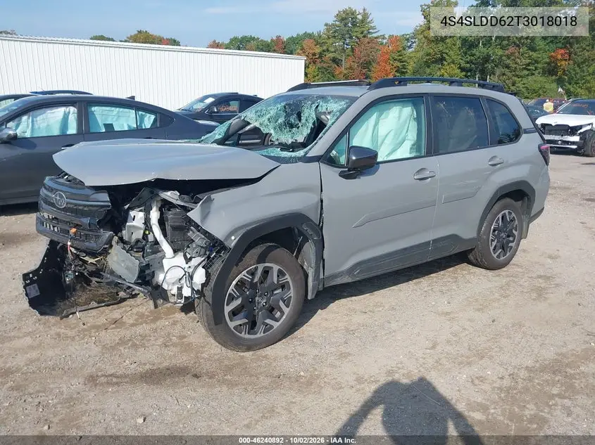 2026 SUBARU FORESTER VIN 4S4SLDD62T3018018 — фото 2