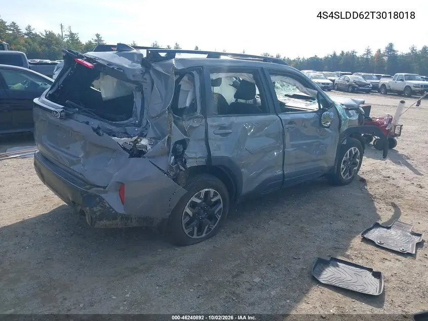 2026 SUBARU FORESTER VIN 4S4SLDD62T3018018 — фото 4