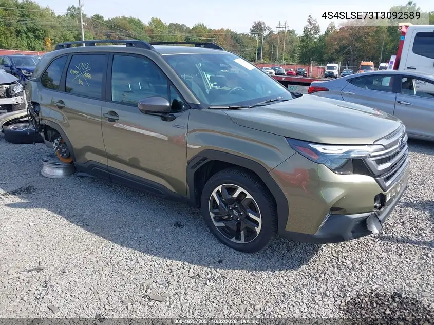 SUBARU FORESTER 2026, VIN 4S4SLSE73T3092589