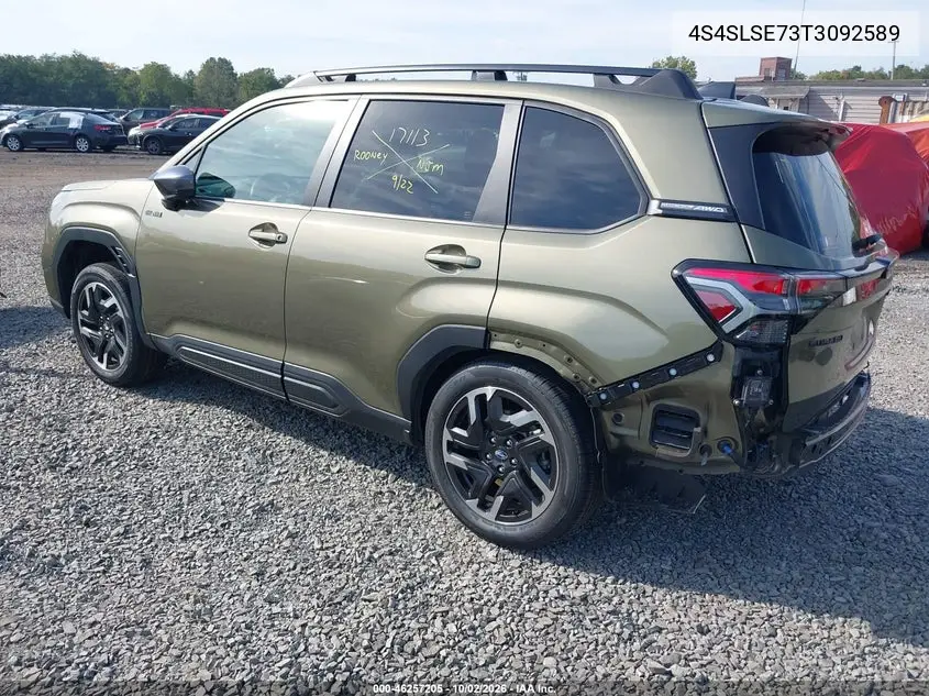 2026 SUBARU FORESTER VIN 4S4SLSE73T3092589 — фото 3