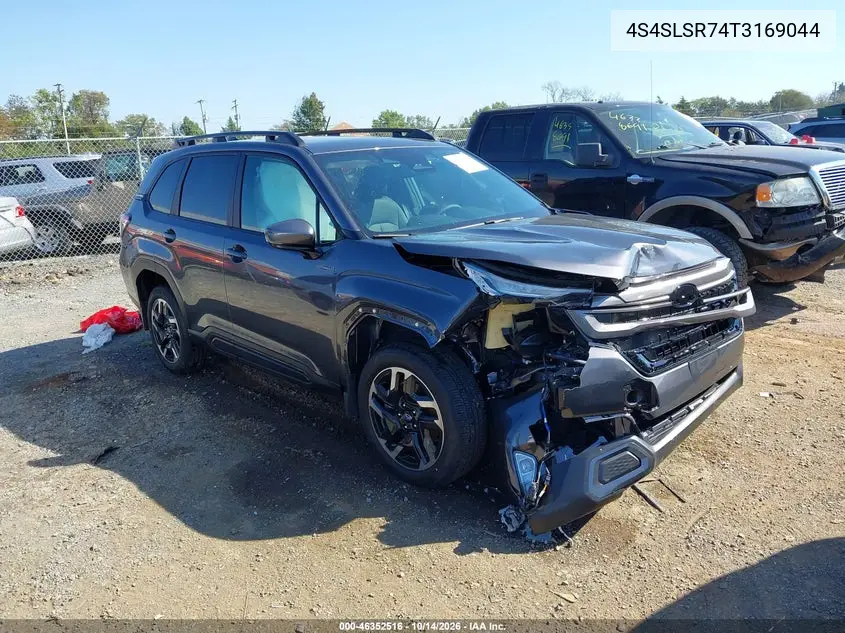 SUBARU FORESTER 2026, VIN 4S4SLSR74T3169044