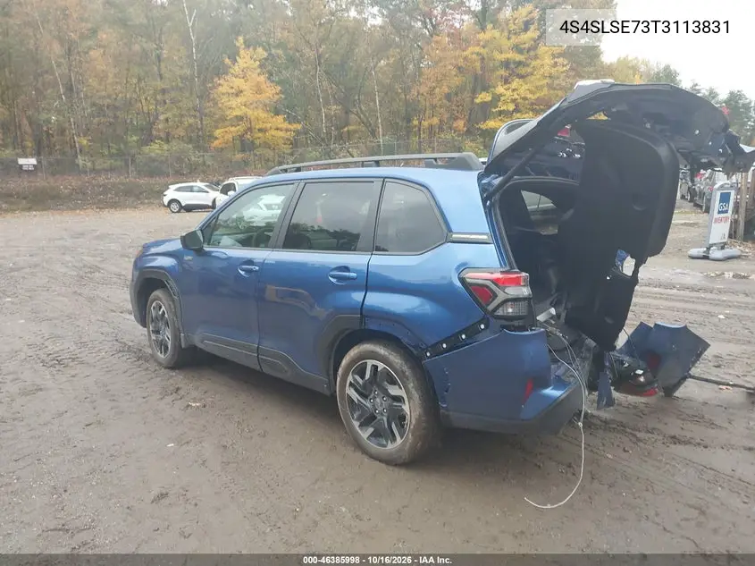 2026 SUBARU FORESTER VIN 4S4SLSE73T3113831 — фото 3