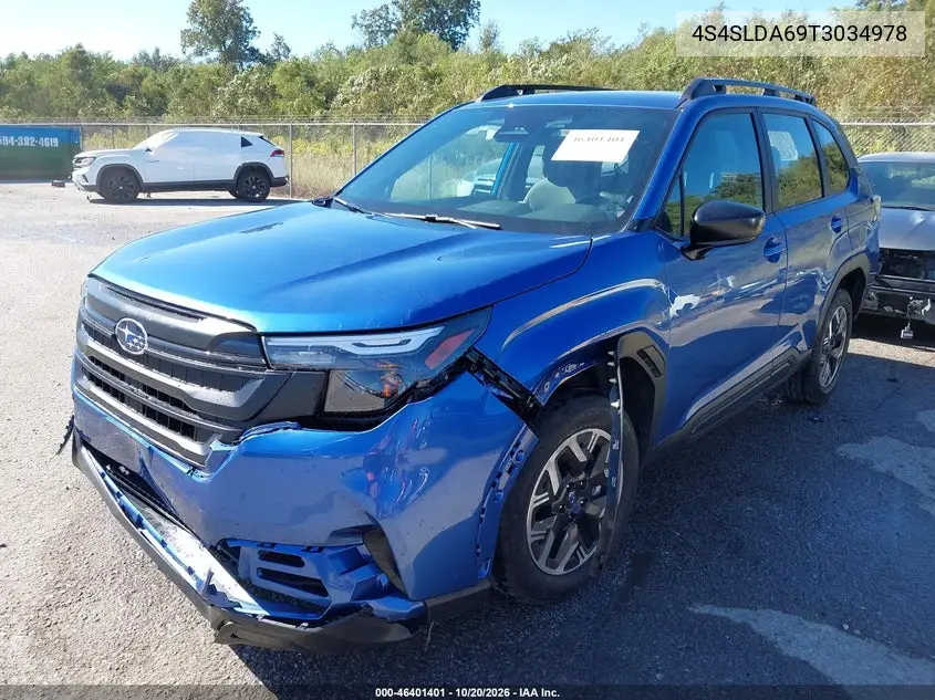 2026 SUBARU FORESTER VIN 4S4SLDA69T3034978 — фото 2
