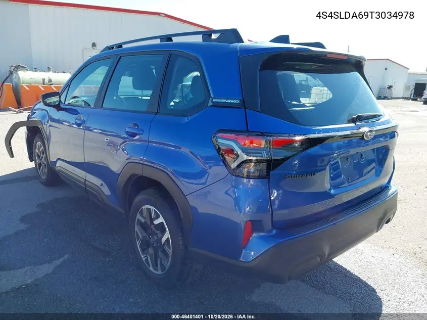 2026 SUBARU FORESTER VIN 4S4SLDA69T3034978 — фото 3