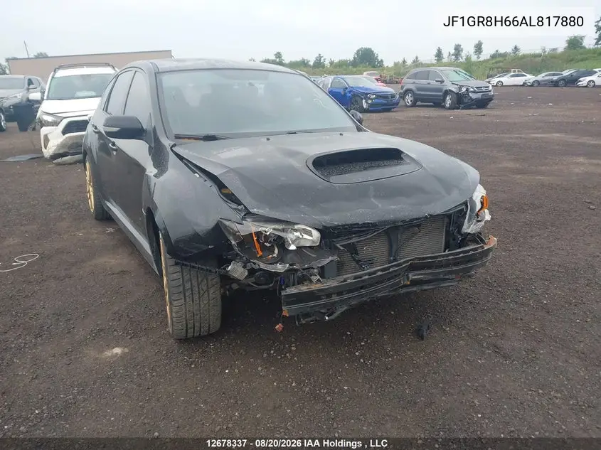 SUBARU IMPREZA WRX STI 2010, VIN JF1GR8H66AL817880