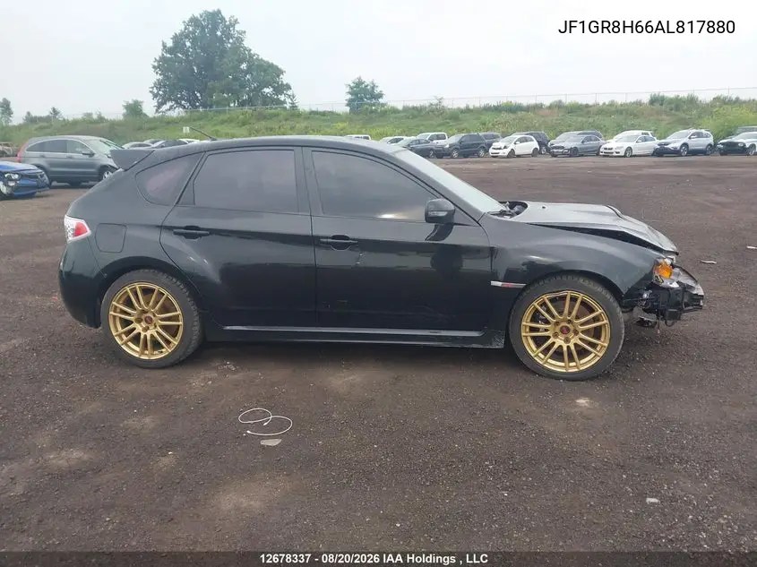 2010 SUBARU IMPREZA WRX STI VIN JF1GR8H66AL817880 — фото 12