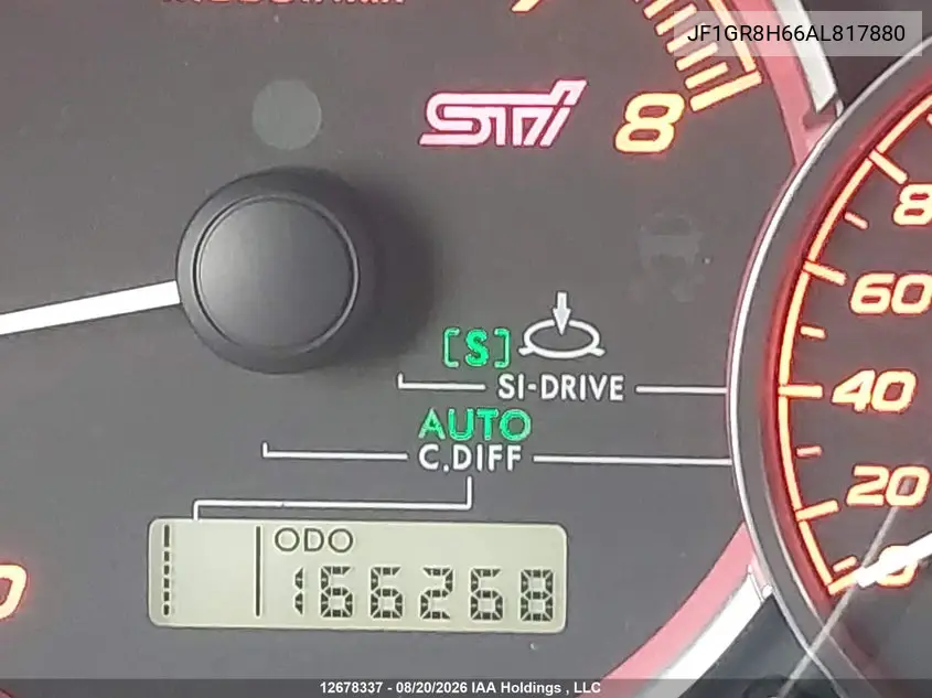 2010 SUBARU IMPREZA WRX STI VIN JF1GR8H66AL817880 — фото 14