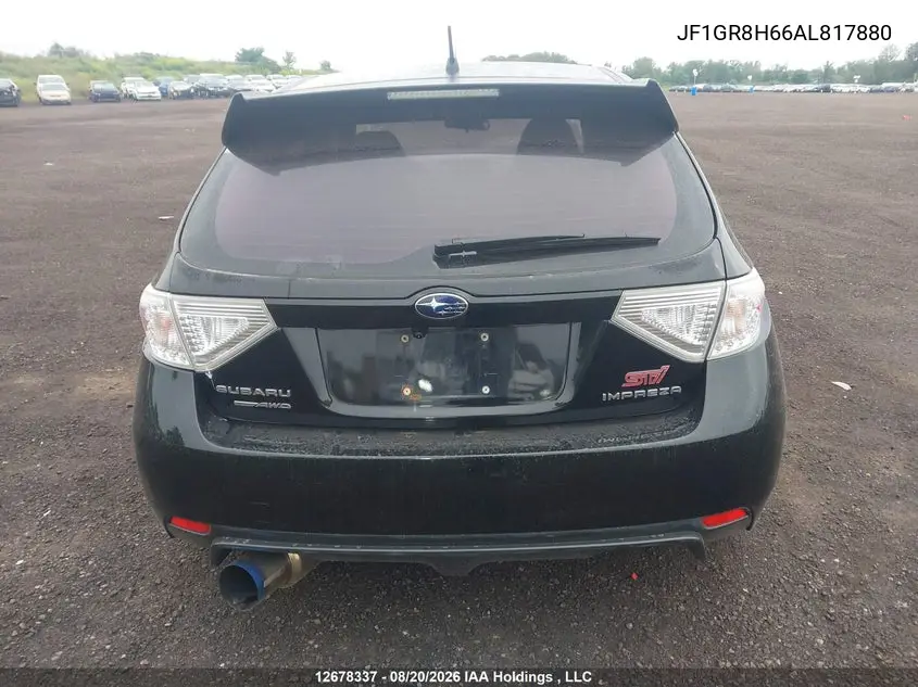 2010 SUBARU IMPREZA WRX STI VIN JF1GR8H66AL817880 — фото 15