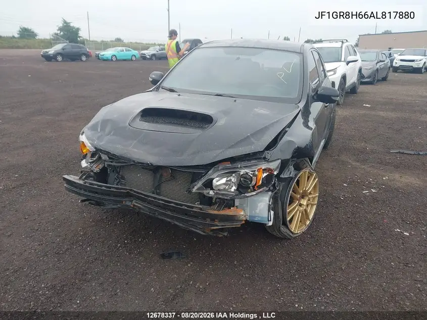 2010 SUBARU IMPREZA WRX STI VIN JF1GR8H66AL817880 — фото 2