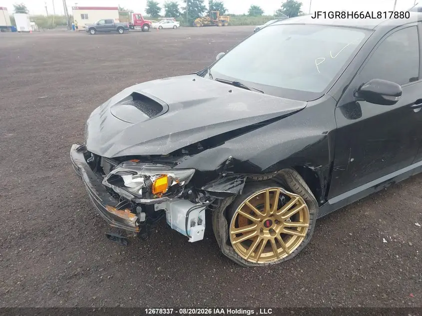 2010 SUBARU IMPREZA WRX STI VIN JF1GR8H66AL817880 — фото 6