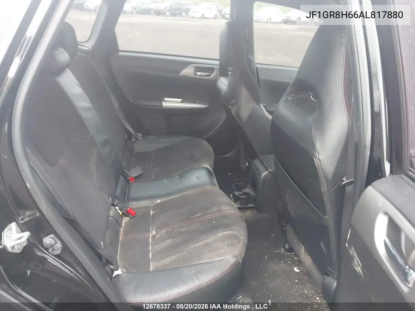 2010 SUBARU IMPREZA WRX STI VIN JF1GR8H66AL817880 — фото 8