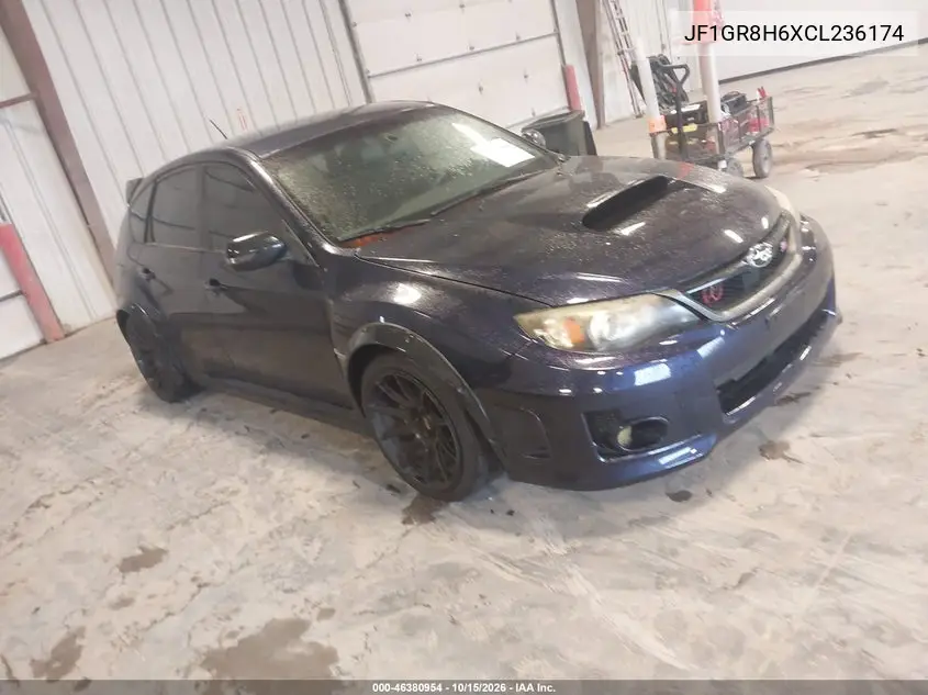 SUBARU IMPREZA WRX STI 2012, VIN JF1GR8H6XCL236174