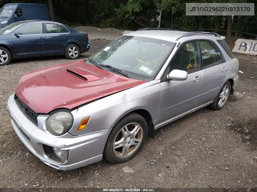 2002 SUBARU IMPREZA VIN JF1GG29622H813170 — фото 2