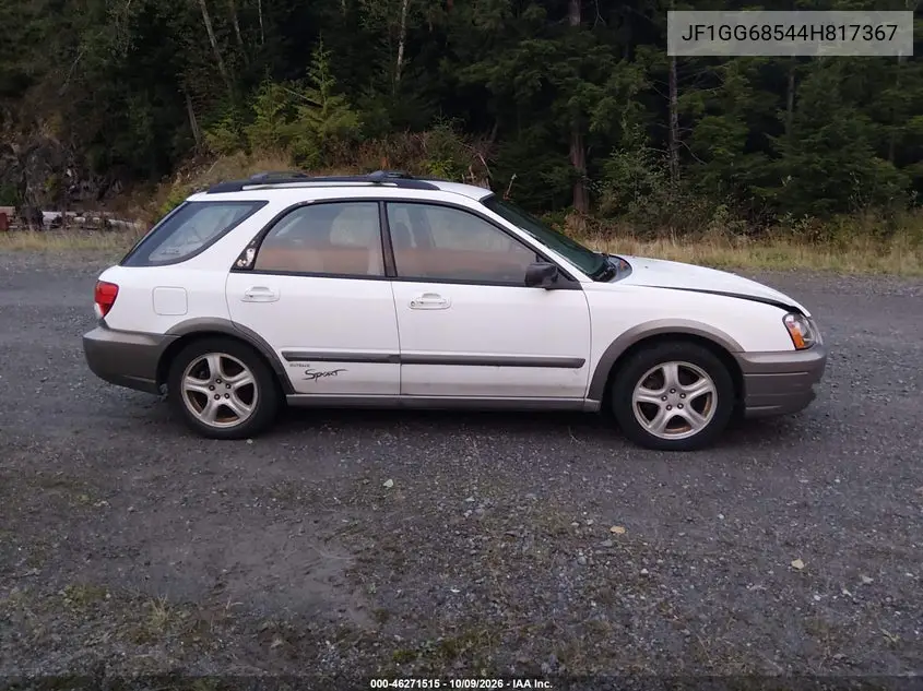 2004 SUBARU IMPREZA VIN JF1GG68544H817367 — фото 14