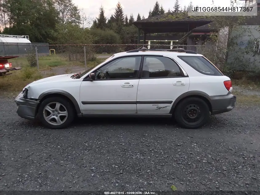 2004 SUBARU IMPREZA VIN JF1GG68544H817367 — фото 15