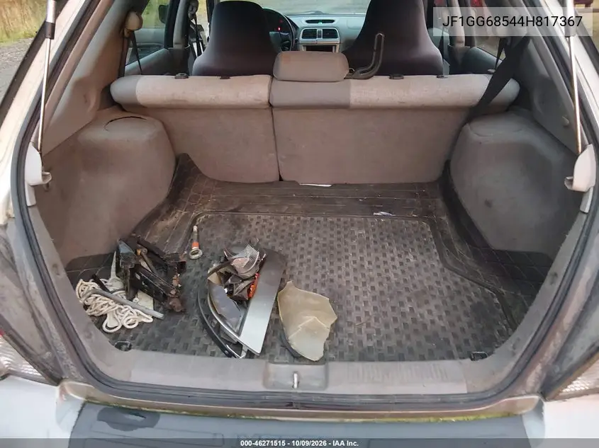 2004 SUBARU IMPREZA VIN JF1GG68544H817367 — фото 20