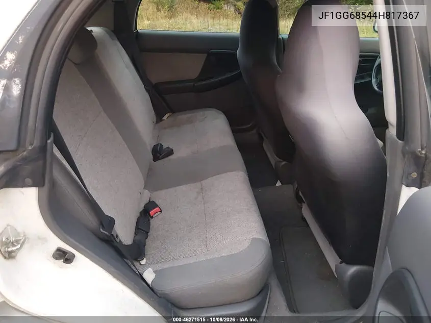 2004 SUBARU IMPREZA VIN JF1GG68544H817367 — фото 8