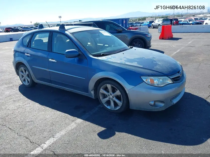 SUBARU IMPREZA 2010, VIN JF1GH6D64AH826108