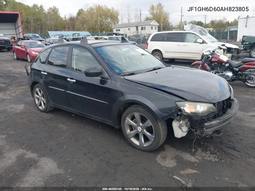 SUBARU IMPREZA 2010, VIN JF1GH6D60AH823805