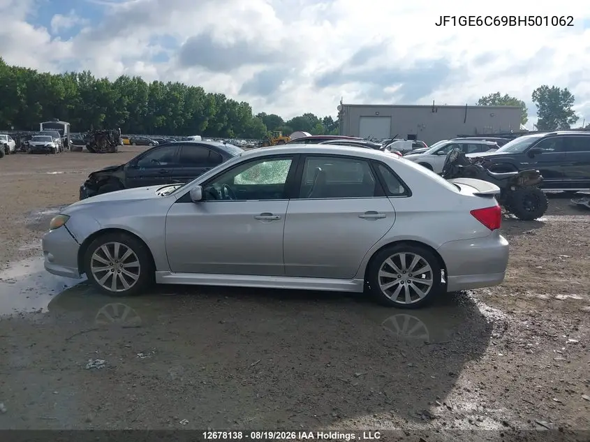 2011 SUBARU IMPREZA VIN JF1GE6C69BH501062 — фото 13