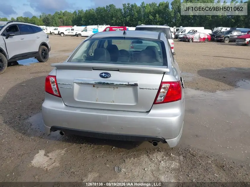 2011 SUBARU IMPREZA VIN JF1GE6C69BH501062 — фото 15