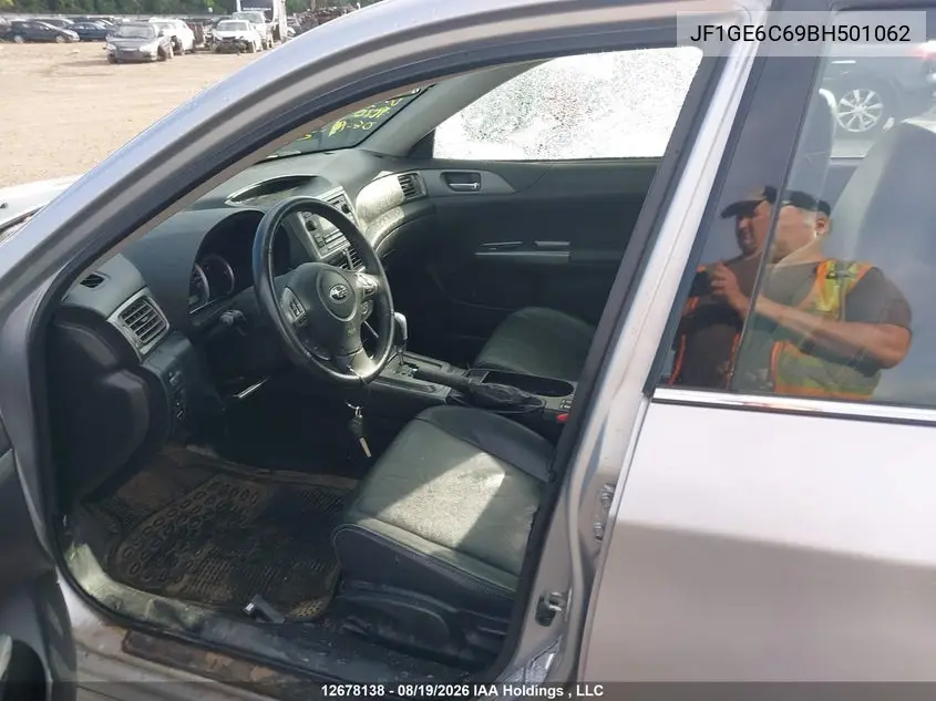 2011 SUBARU IMPREZA VIN JF1GE6C69BH501062 — фото 16