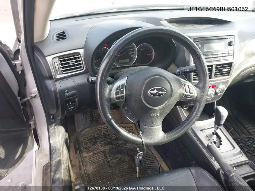 2011 SUBARU IMPREZA VIN JF1GE6C69BH501062 — фото 17